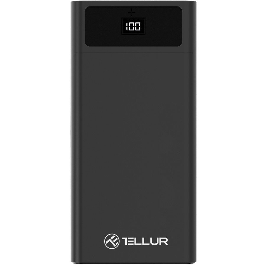 Baterie externa PD200 20000mAh USB + QC3.0 + PD 18W, negru