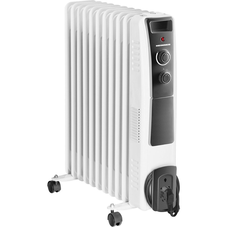 Calorifer cu ulei HOH-Y11WB 11 elementi 3 setari de temperatura 2500W White