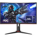 Monitor LED Gaming Curbat AOC C27G2ZU 27 inch FHD VA 0.5ms 240 Hz Black