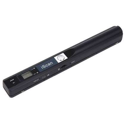 Scanner portabil iScan A4 Color ocr Slot SD 300/600/900 dpi Mini USB Negru