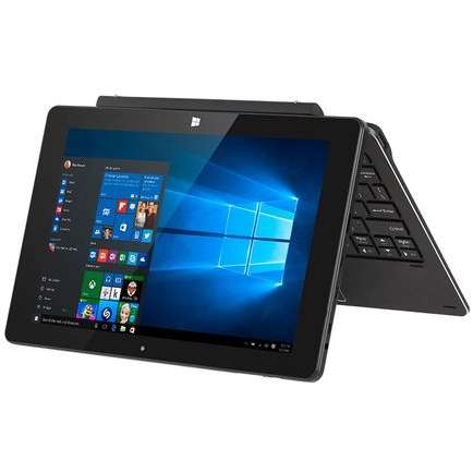 Tableta cu tastatura Kruger&Matz 10.1 inch Edge Dual Core 4GB 64GB Windows 10 Home Negru