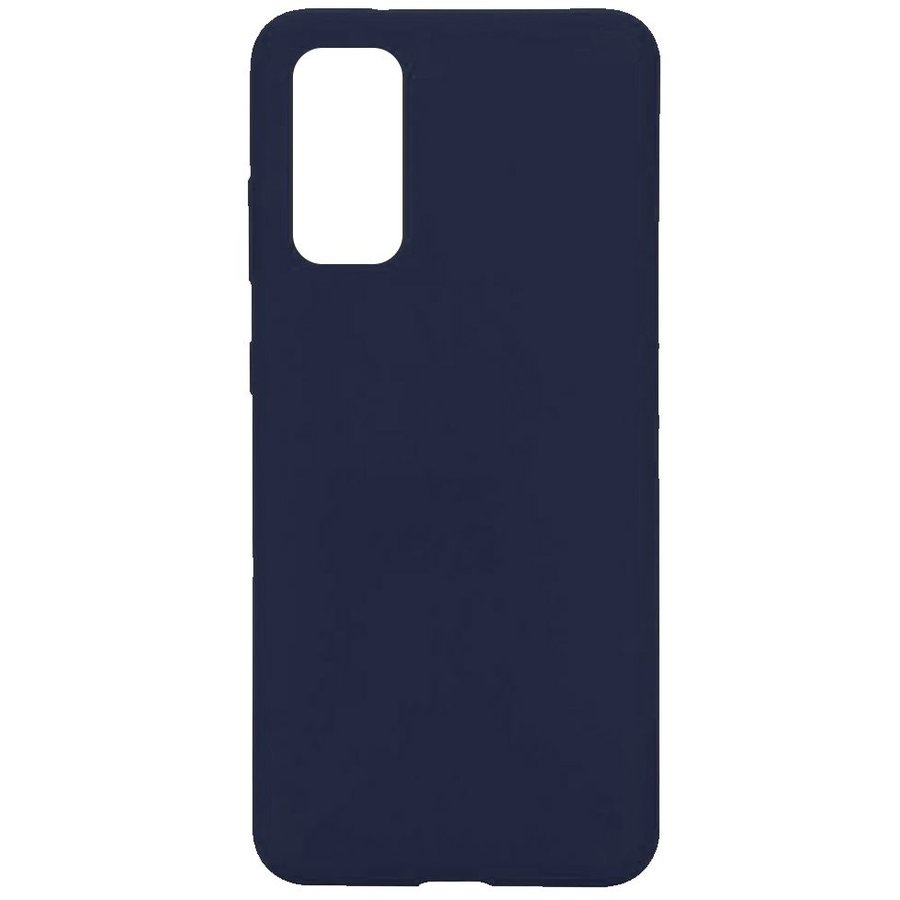 Husa Lemontti Silicon Silky Albastru Închis pentru Samsung Galaxy S20