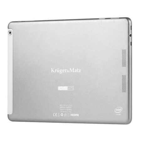 Tableta Kruger&Matz Eagle 975 9.7 inch IPS Quad Core 2GB RAM 16GB Flash Android 4.4 Wi-Fi 3G Silver