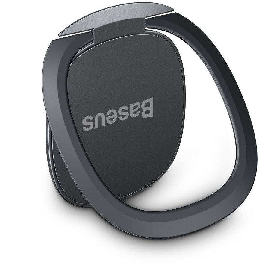 Suport universal pentru telefon Invisible Magnetic Ring Black