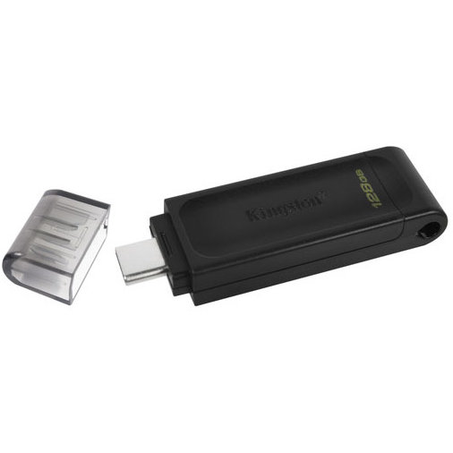 Memorie USB DataTraveler 70 128GB USB-C Black