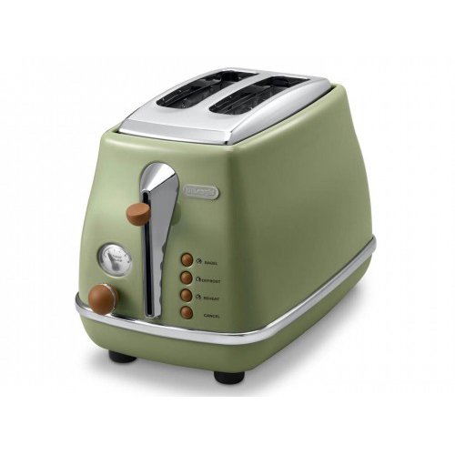 Toaster 0176129062 CTOV 2103.GR 900W Icona Vintage Verde