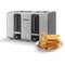 Prajitor de paine Bosch TAT7S45 1800W 4 sloturi Graphite