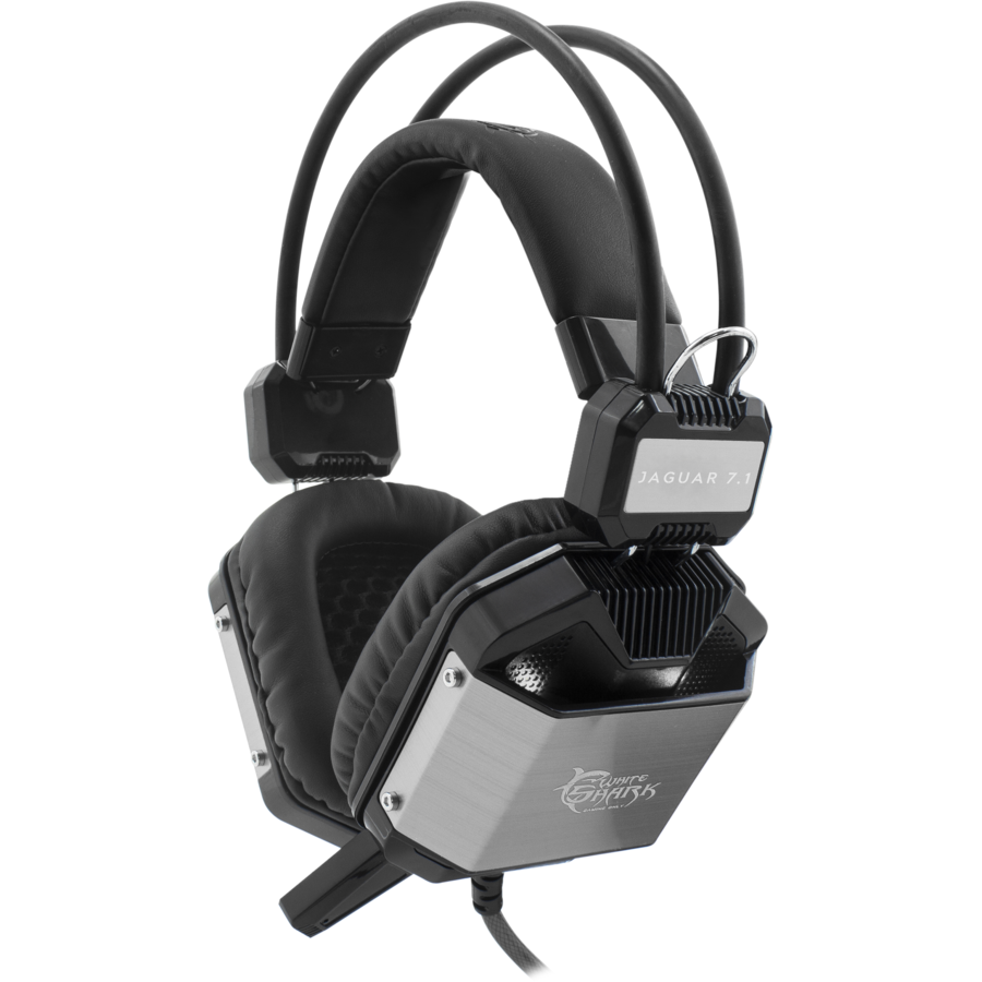 Casti Gaming GH-1646 Jaguar Black Silver