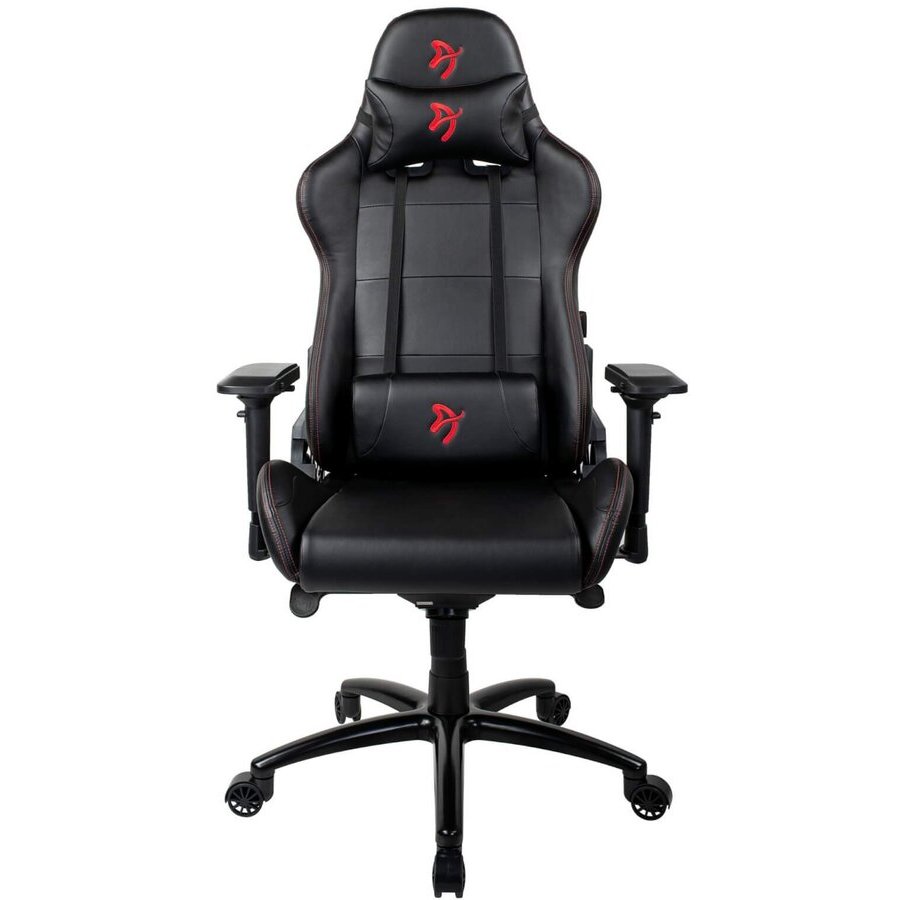 Scaun gaming Verona Signature Black Red Logo
