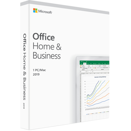 Licenta Retail Microsoft Office Home and Business 2019 English EuroZone Medialess P6