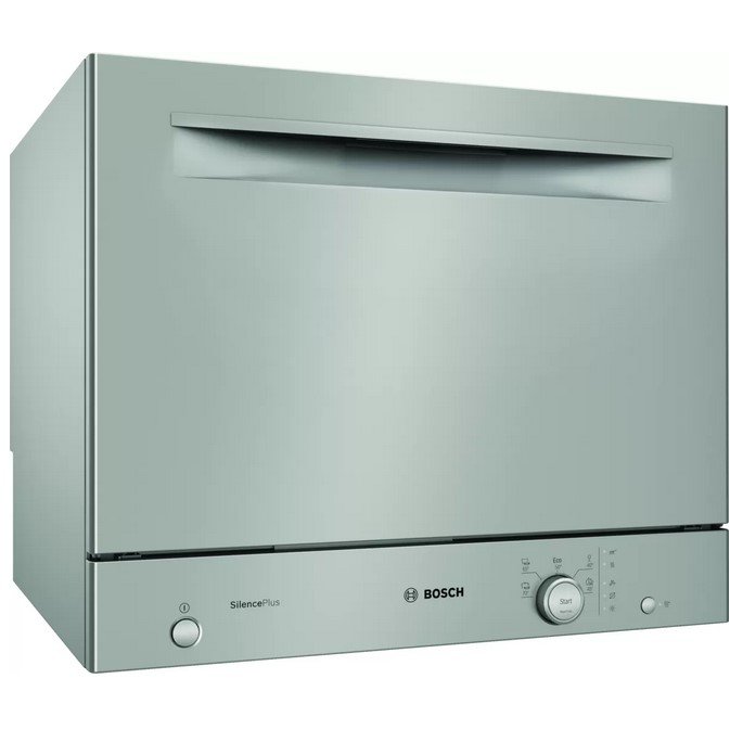 Masina de spalat vase SKS51E38EU Serie 2 55 cm 6 seturi Clasa F Inox