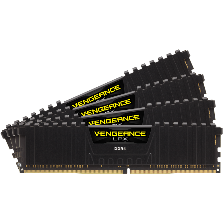 Memorie Vengeance LPX 64GB (4x16GB) DDR4 3200MHz CL16 Quad Channel Kit