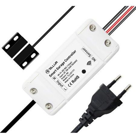 Kit control ușă garaj Tellur WiFi Smart Access Alb — imaginea 2