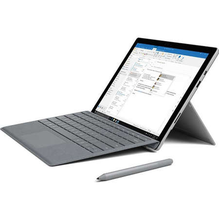 Laptop Microsoft Surface Pro 12.3 inch Touch Intel Core i5-7300U 8GB DDR3 256GB SSD Silver