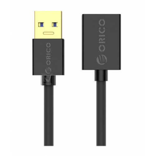 Cablu de date U3-MAA01, USB female - USB male, 2m, Black