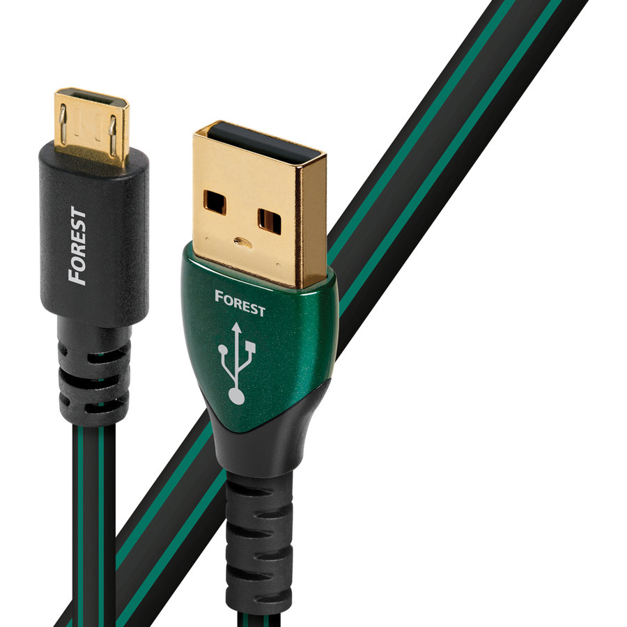 Cablu de date USB A - Micro USB 0.75m Forest