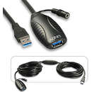 USB A - USB A 10m Lindy Black