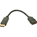 DisplayPort - HDMI 0.15m Black