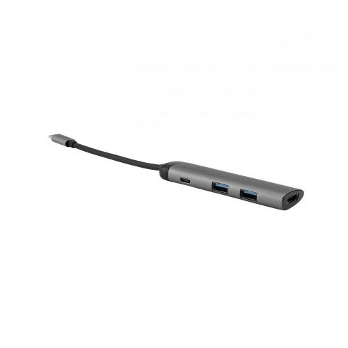 Hub USB 49140 USB-C - 2x USB 3.2 gen 1 + 1x HDMI Gri