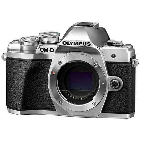 Aparat foto Mirrorless Olympus E-M10 Mark III 16.1 Mpx Silver Kit M.ZUIKO DIGITAL ED 12-200mm F3.5-6.3 Silver