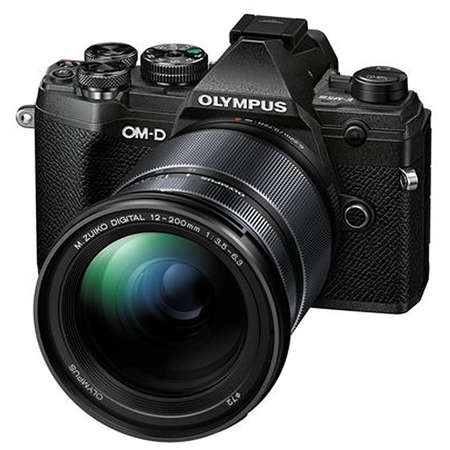 Aparat foto Mirrorless Olympus E-M5 Mark III 20.4 Mpx Black Kit M.ZUIKO DIGITAL ED 12-200mm F3.5-6.3 Black