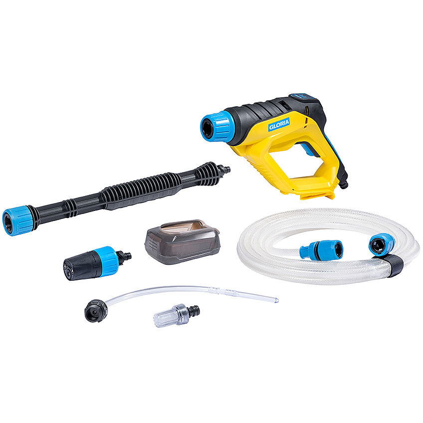 Sistem Mobil de Spalare cu Presiune MultiJet 18V Presiune maxima 25 bari Debit apa 240 l/h Negru/Galben