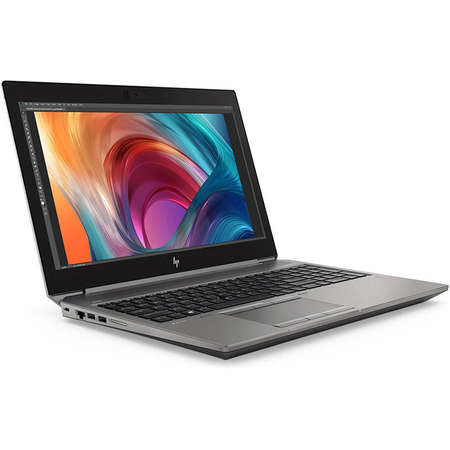 Laptop HP Zbook 15 G6 15.6 inch FHD Intel Core i7-9750H 16GB DDR4 512GB SSD nVidia Quadro T2000 4GB FPR Windows 10 Pro Dark Ash