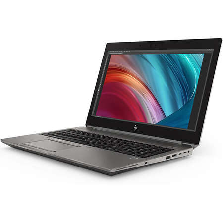 Laptop HP Zbook 15 G6 15.6 inch FHD Intel Core i7-9850H 16GB DDR4 1TB HDD 512GB SSD nVidia Quadro T2000 4GB FPR Windows 10 Pro Dark Ash