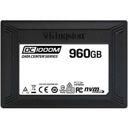 SSD Kingston DC1000M U.2 Enterprise 960GB U.2 PCI Express Gen3 x4 2.5 inch