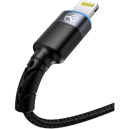Cablu de date Tellur TLL155324  USB - Lightning 2m Black