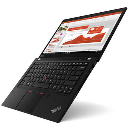 Laptop Lenovo ThinkPad T14 Gen 1 14 inch FHD Intel Core i5-10210U 8GB DDR4 256GB SSD FPR Windows 10 Pro Black