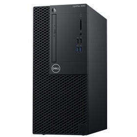 Sistem desktop Dell Optiplex 3070 MT Intel Core i3-9100 8GB DDR4 1TB HDD Linux 3Yr BOS Black