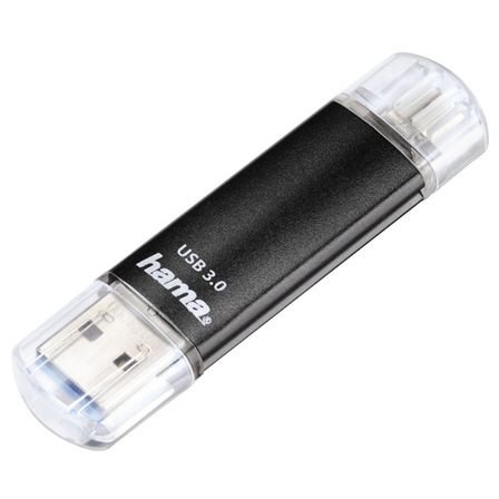 Memorie USB 3.0 123999 Flash LaetaTwin 32GB Negru