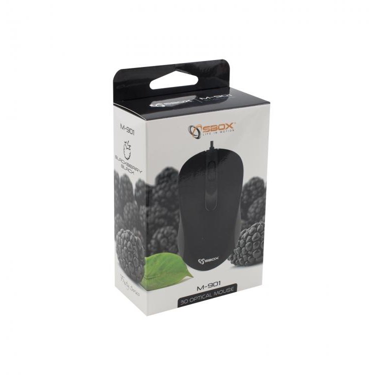 Mouse SBox M-901 Negru — imaginea 4