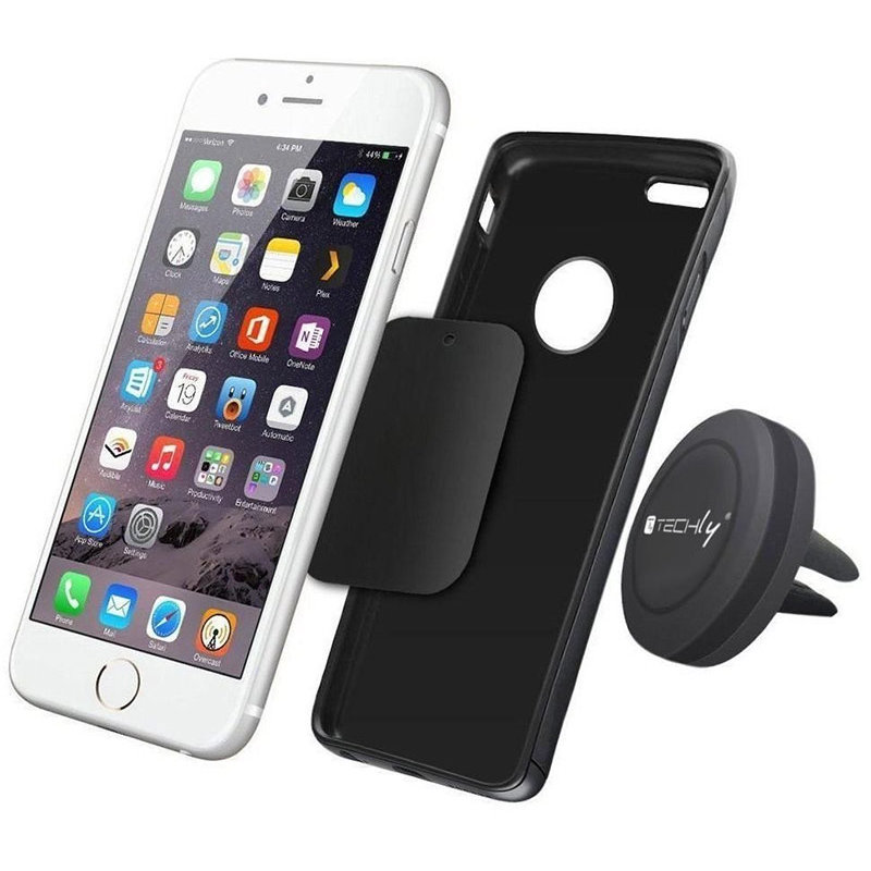 Suport magnetic pentru smartphone navigare GPS pentru grila ventilatie