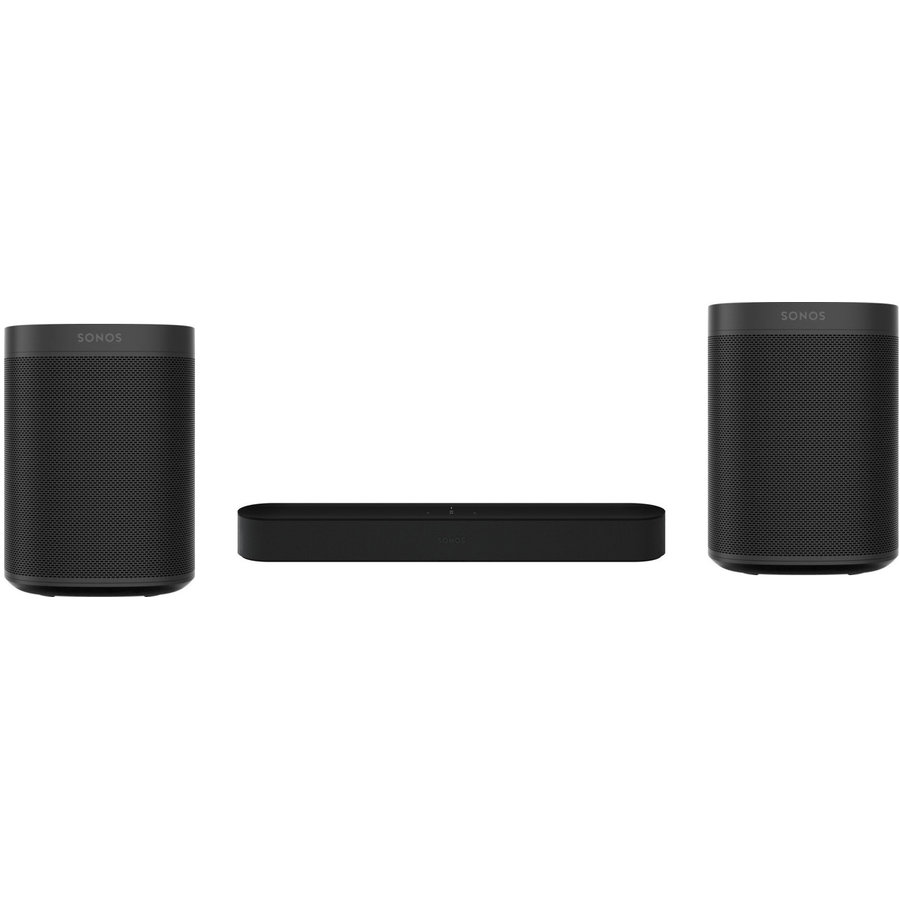 Sistem cu Amplificator BEAM + 2 Boxe One Gen2 Black