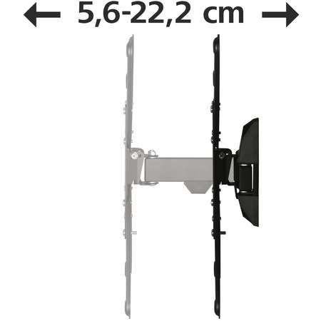 Suport perete Hama 118102 81-165cm 20Kg mobil Negru