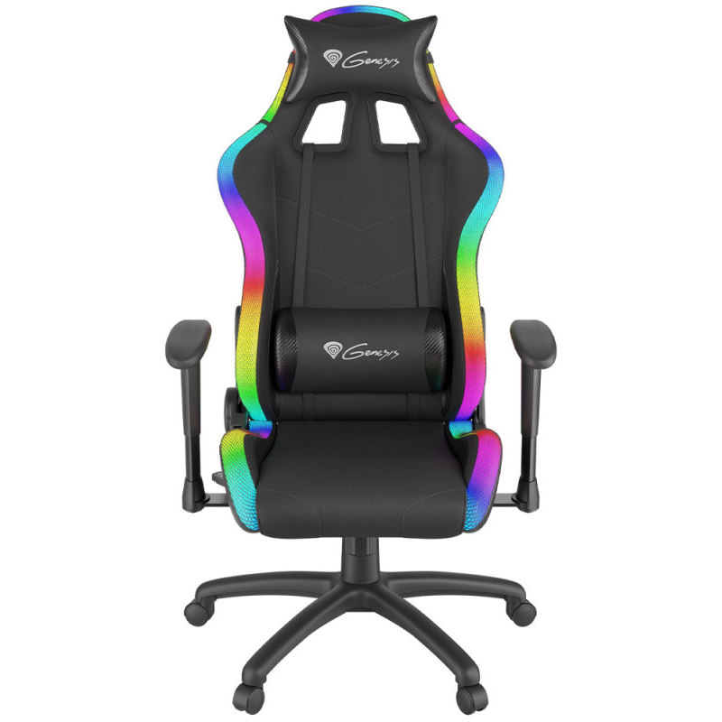 Scaun gaming Trit 500 RGB Negru