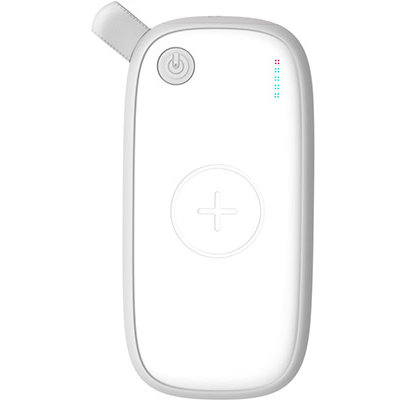 Acumulator extern 10000 mAh Quick Charge 3.0 Wireless White