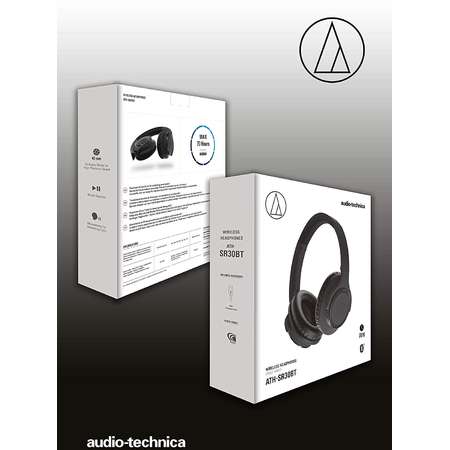 Casti Bluetooth Audio Technica ATH-SR30BT Negru