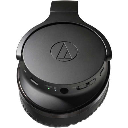 Casti Audio Technica ATH-ANC500BT QuietPoint Wireless Active Noise-Cancelling Negru