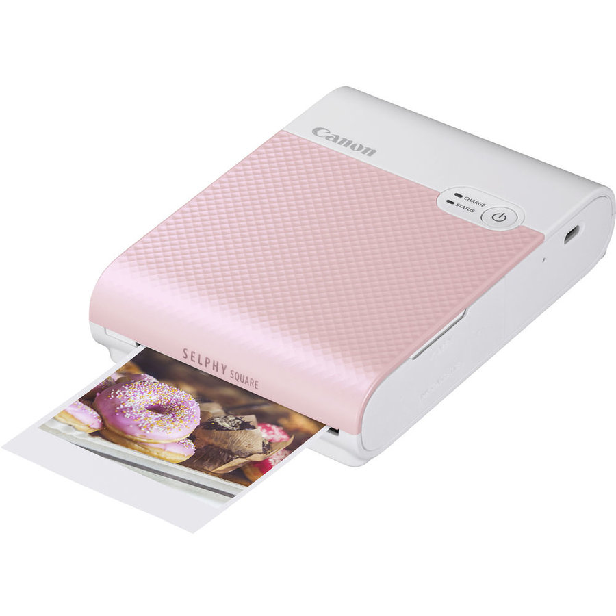 Imprimanta foto SELPHY Square QX10 Bluetooth Pink
