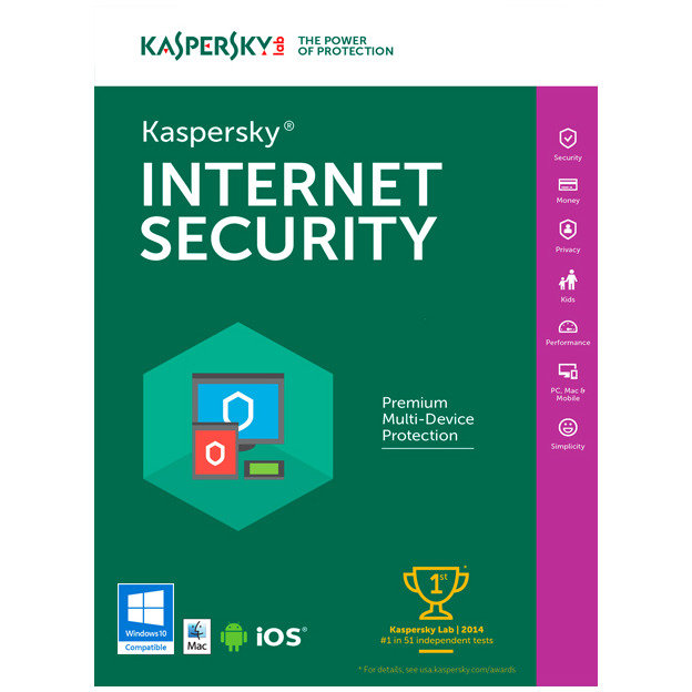 Antivirus Internet Security 2019, 1 Dispozitiv, 1 An, Licenta noua, Retail
