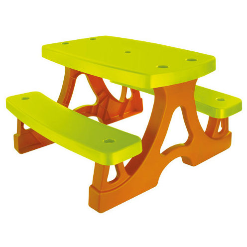 Masuta de joaca cu 2 banchete Garden Picnic
