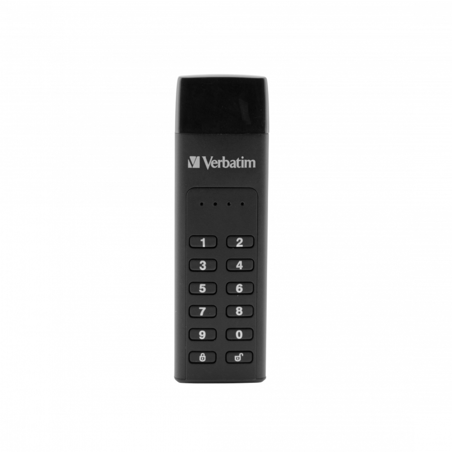 Memorie USB Keypad Secure 64GB USB-C Black