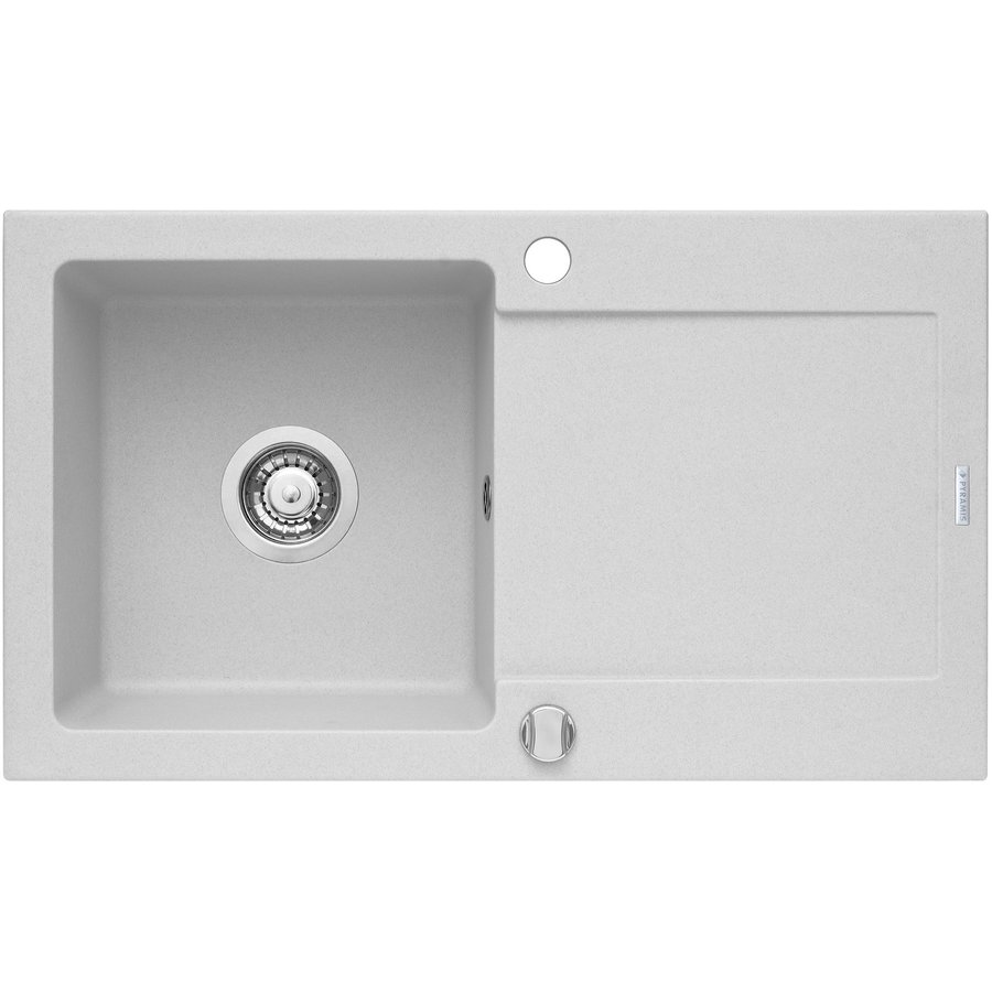 Chiuveta bucatarie MIDO 76x44 1B 1D White