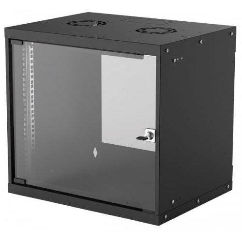 Cabinet 19 inch 9U 540x400mm Black