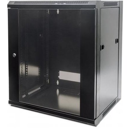 Cabinet 19 inch 9U 570x450mm Black