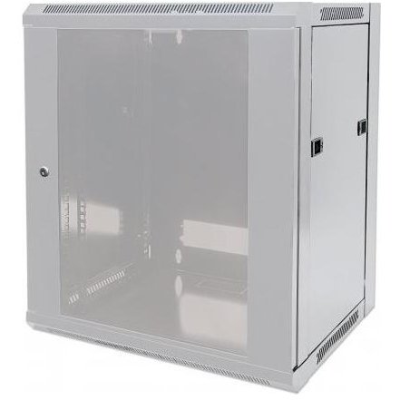 Cabinet 19 inch 15U 570x450mm Grey
