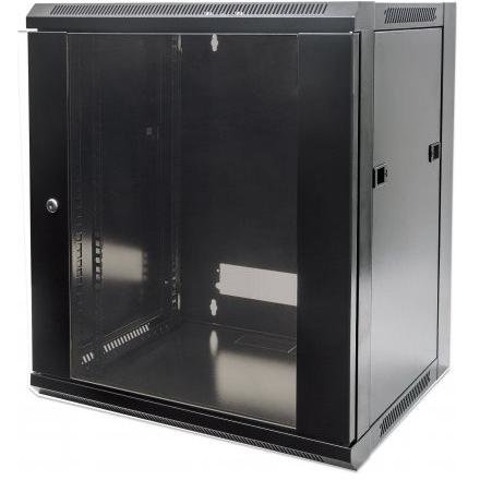 Cabinet 19 inch 15U 570x450mm Black
